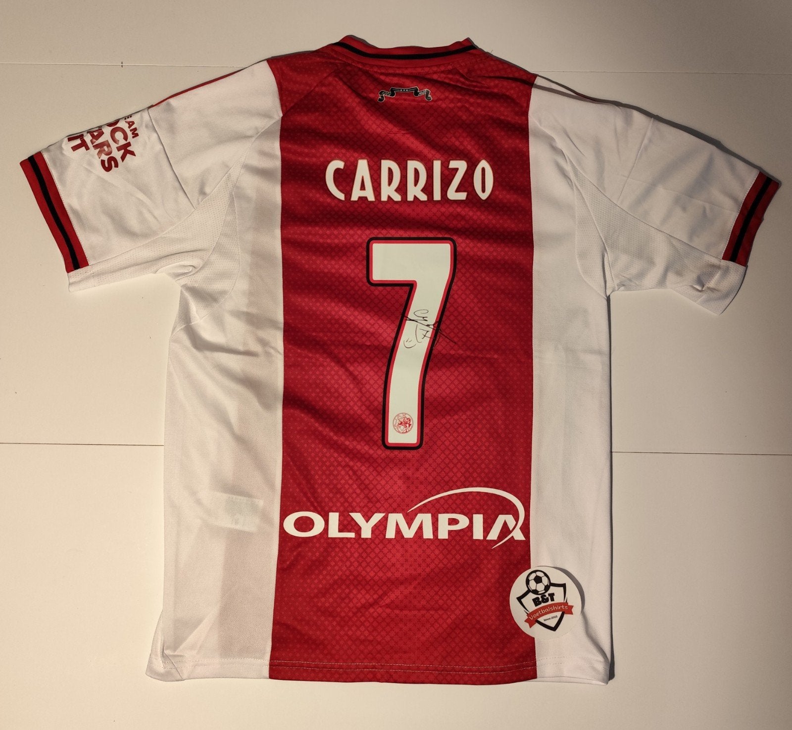 Gesigneerd Carrizo Ajax shirt, Verzenden, ., Nieuw, .
