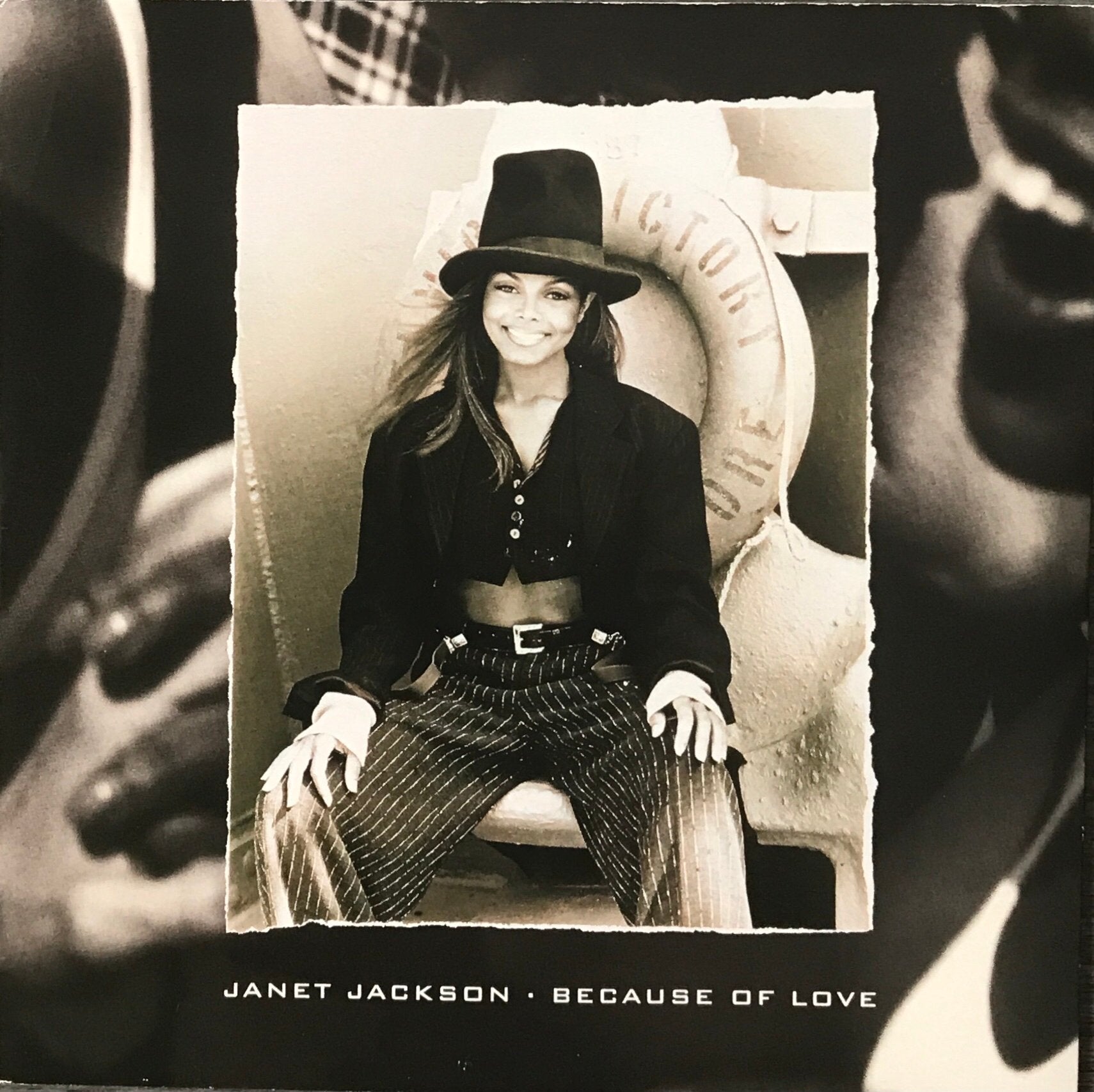 Janet Jackson - Because of love (‘94)ALS NIEUW(Tip/UK19/US10, Verzenden, Zo goed als nieuw, 7 inch