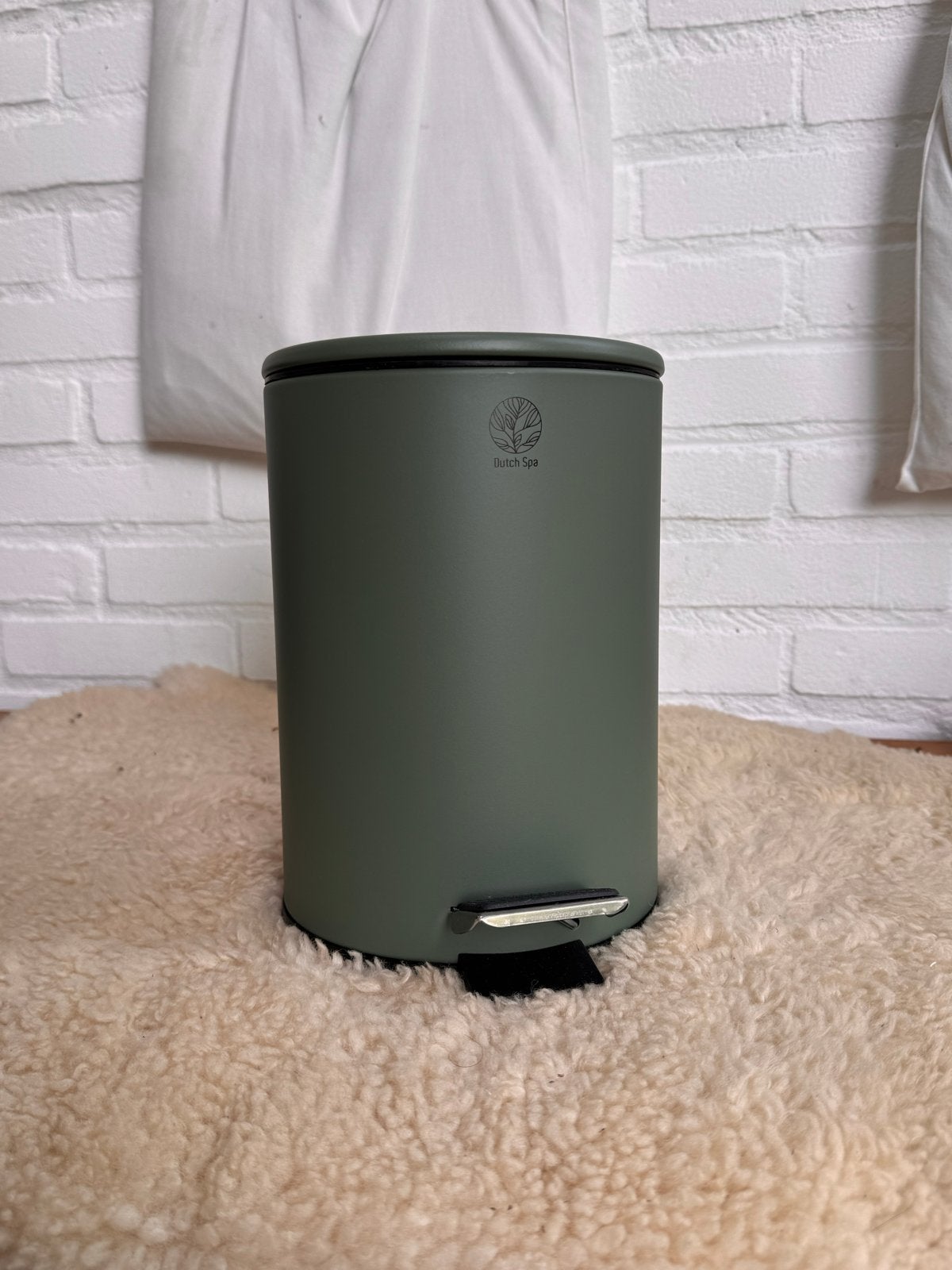 Nieuwe Dutch Spa Pedaalemmer 3L - Groen, Toilet-accessoire, Overige merken, Nieuw, Ophalen of Verzenden