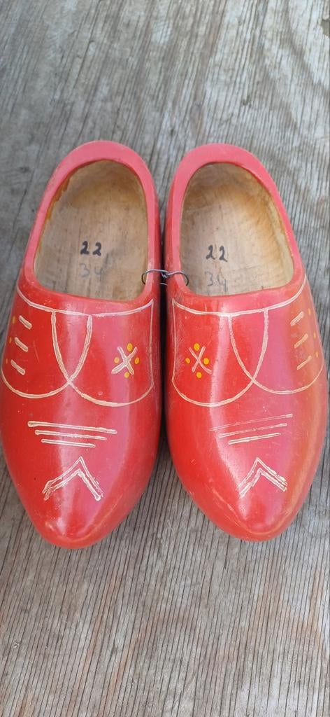 Houten klompen maat 34 (nieuw), Kinderen en Baby's, Jongen of Meisje, Overige typen, Nieuw, Ophalen of Verzenden