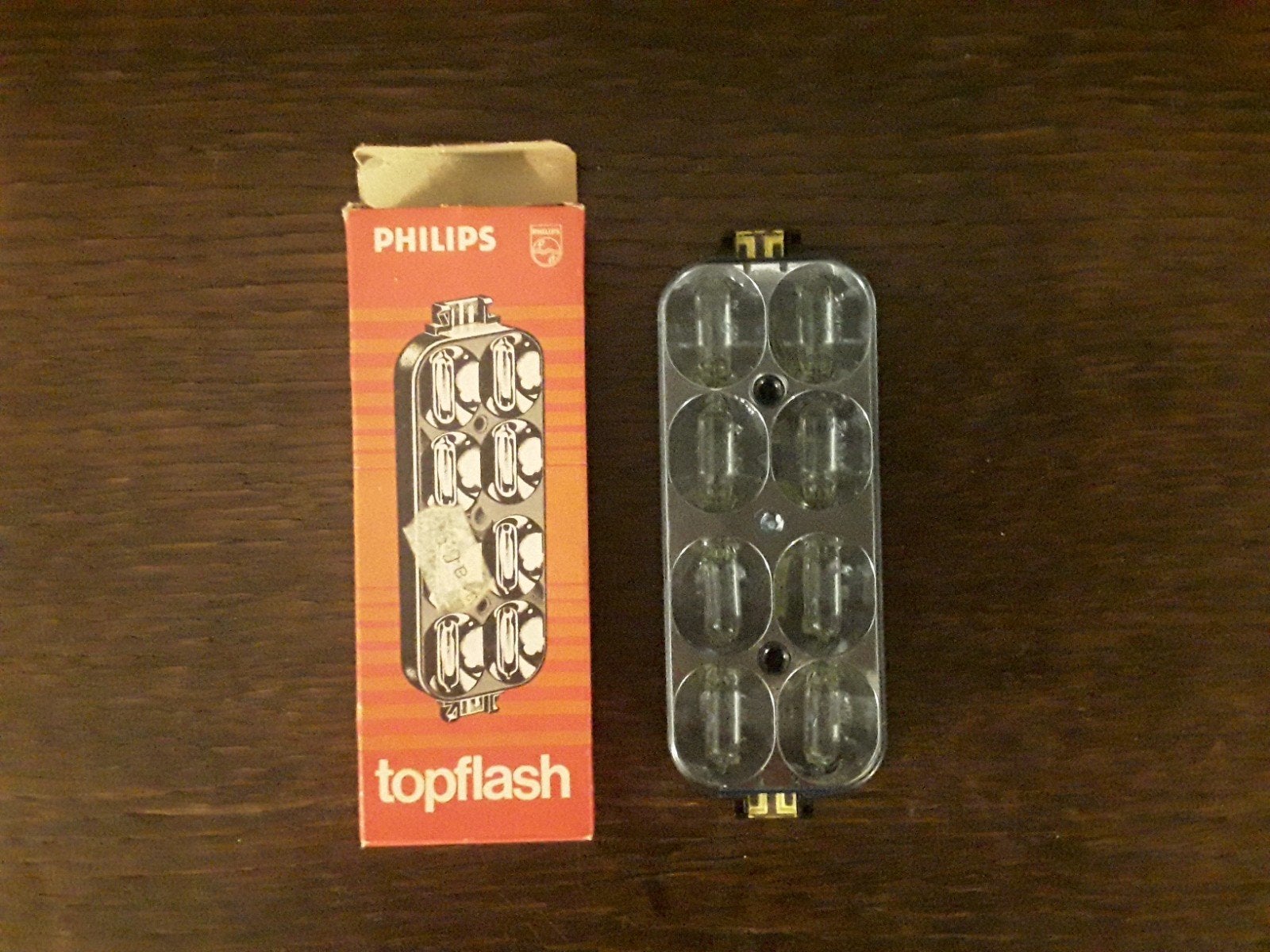 Collectorsitem: er is nog één:Philips Topflash doosje 8, Ophalen of Verzenden, Overige merken