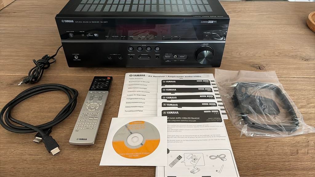 Yamaha RX-V677 7.2 AV Receiver – compleet inclusief AB, Audio, Tv en Foto, Versterkers en Receivers, Ophalen, Yamaha, Zo goed als nieuw