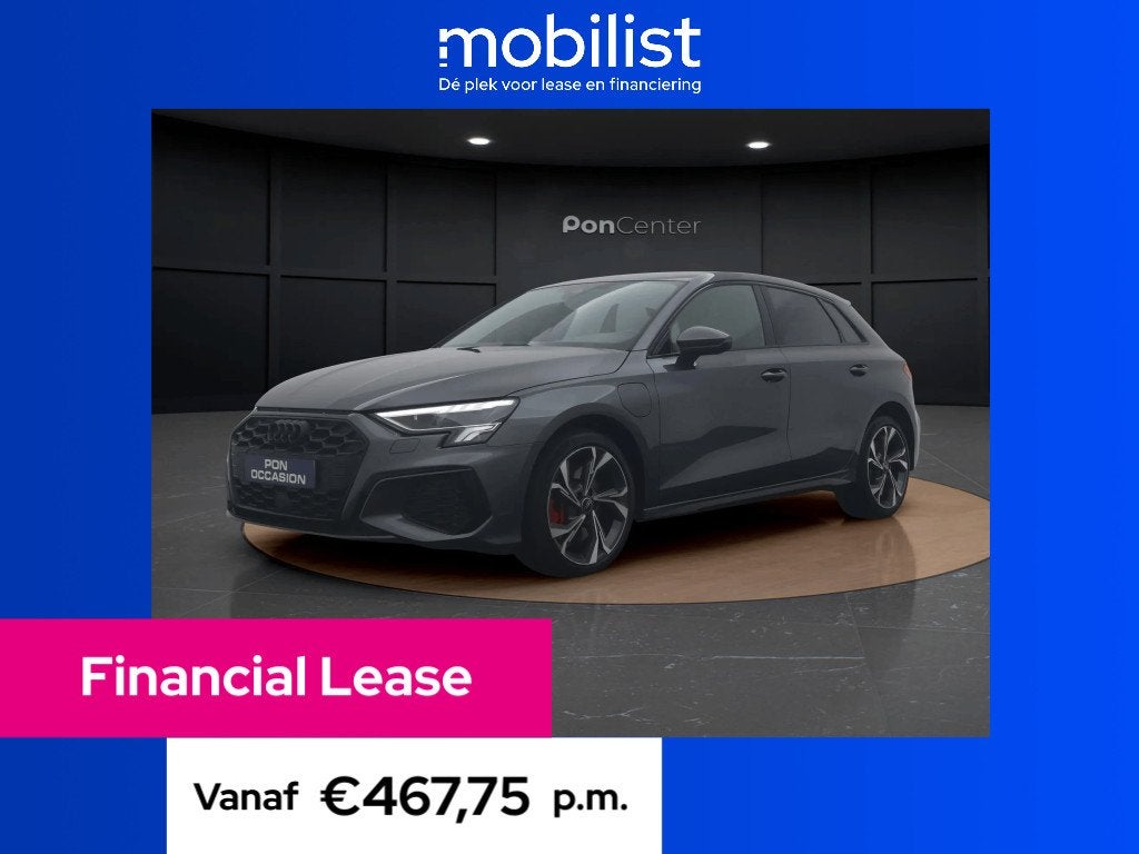 Audi A3 Sportback 45 TFSI e S edition Competition (bj 2024), Automaat, Gebruikt, 245 pk, Hybride Elektrisch/Benzine