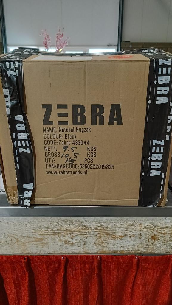 Partij nieuwe Zebra rugzakken - ideaal voor markt/braderie, Ophalen, Nieuw, Overige merken