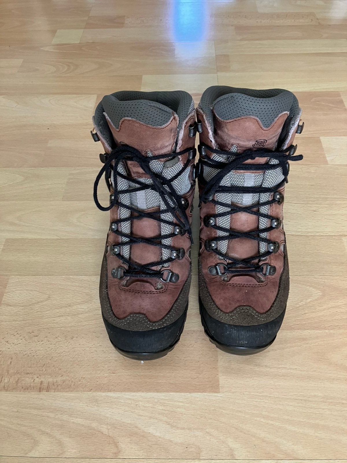 Hanwag Lady Gore-Tex leren wandelschoenen mt 39 igs, Ophalen of Verzenden, Gedragen, Wandelschoenen