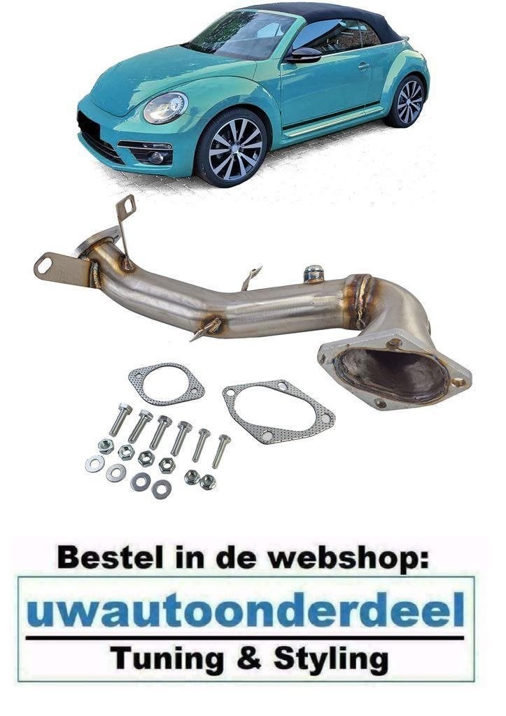 Racing Downpipe RVS Geschikt Voor Volkswagen Beetle 5C 1.4 T