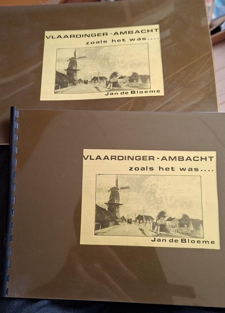 Vlaardinger-Ambacht zoals het was.... door Jan de Bloeme, Ophalen of Verzenden, 20e eeuw of later, Zo goed als nieuw, Jan de Bloeme