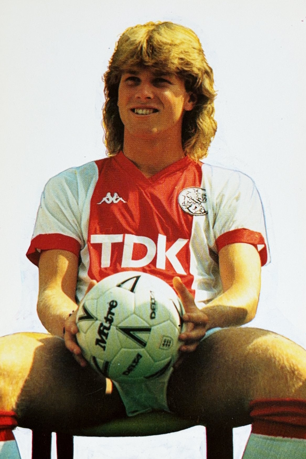 Spelerskaart Frank Verlaat - AFC Ajax Amsterdam - 1986/1987, Verzenden, Zo goed als nieuw, Ajax, Spelerskaart