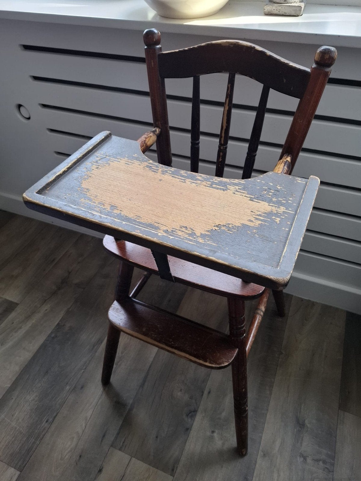 Vintage houten kinderstoel - Nostalgisch design, Ophalen, Gebruikt, Overige typen