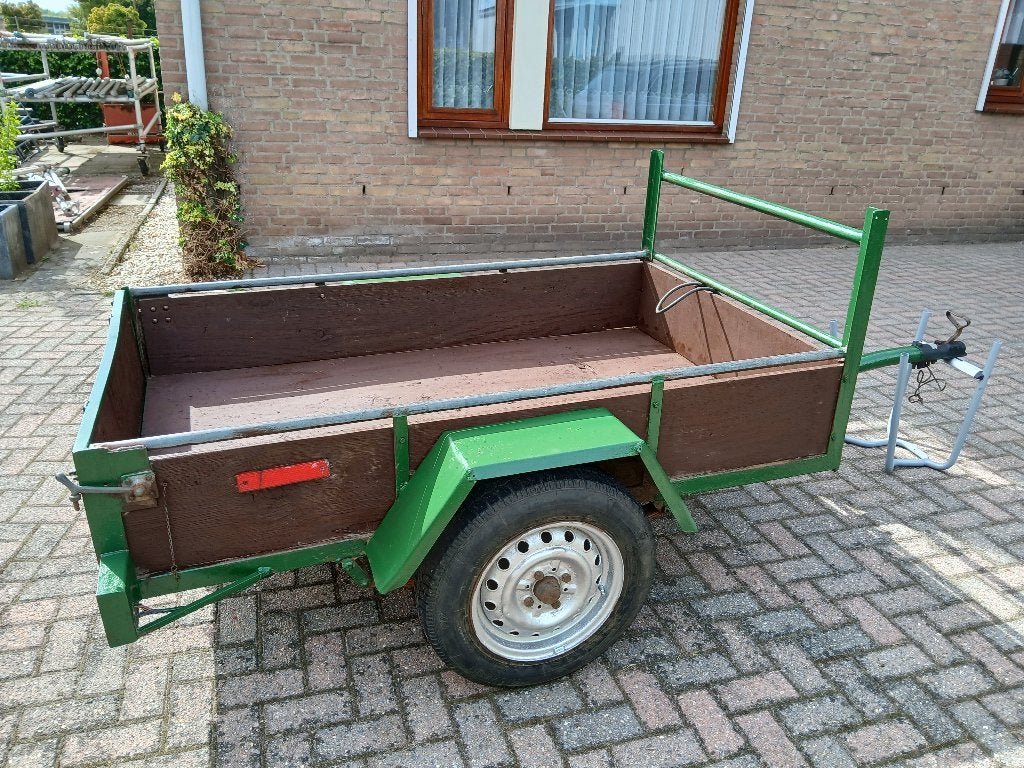 compacte aanhangwagen, Ophalen, Gebruikt