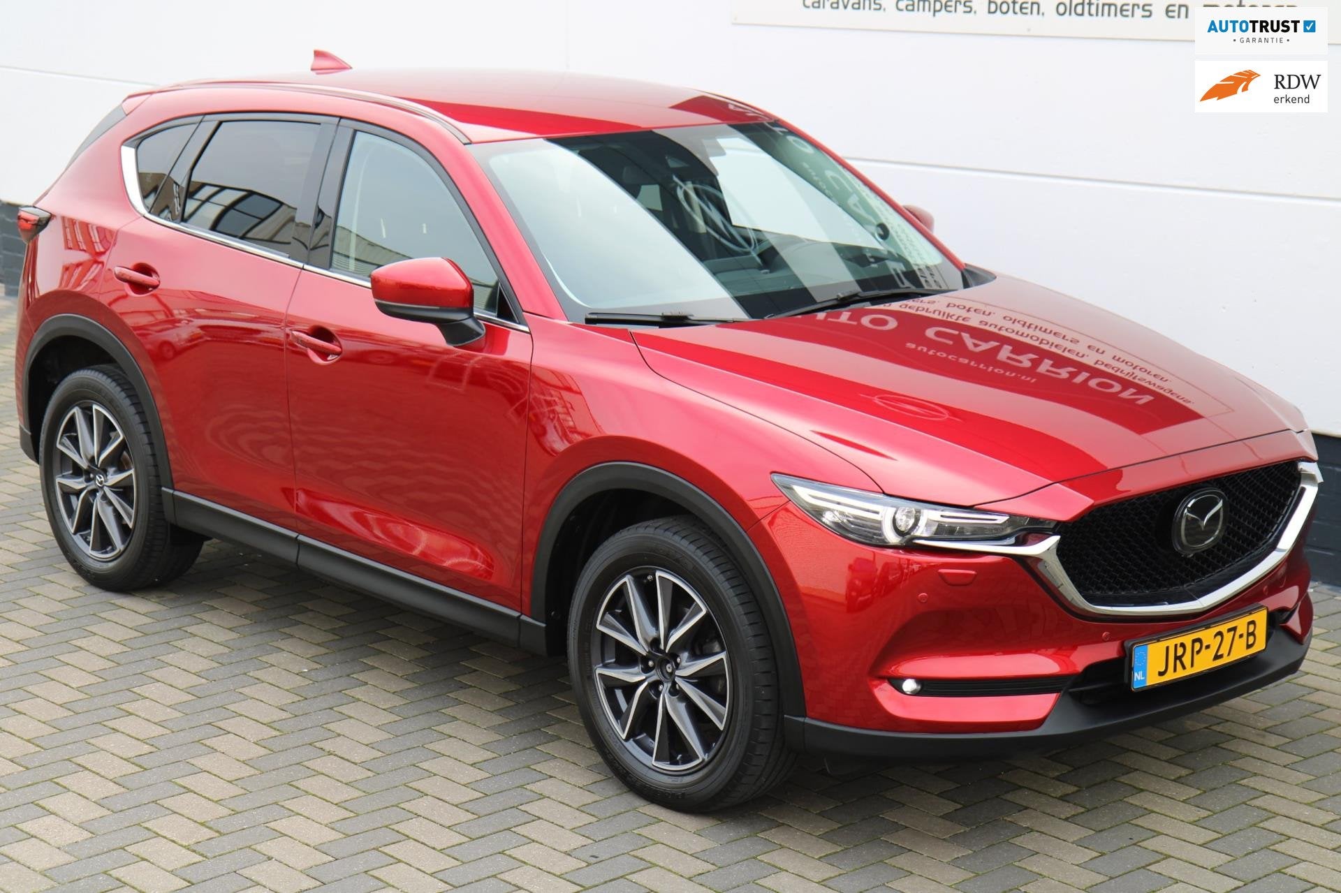Mazda CX-5 2.5 SkyActiv-G 194 GT-M 4WD Trekhaak ACC 360 HUD, Auto's, Stof, Gebruikt, 4 cilinders, 2000 kg