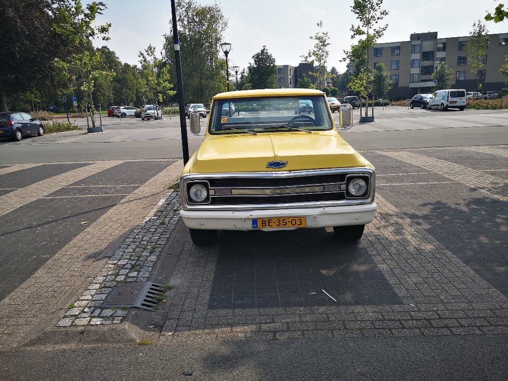Chevrolet c10 1970 5.0 305 v8, Auto's, Bestelauto's, Particulier, Chevrolet, LPG, Automaat, Geïmporteerd, Beige