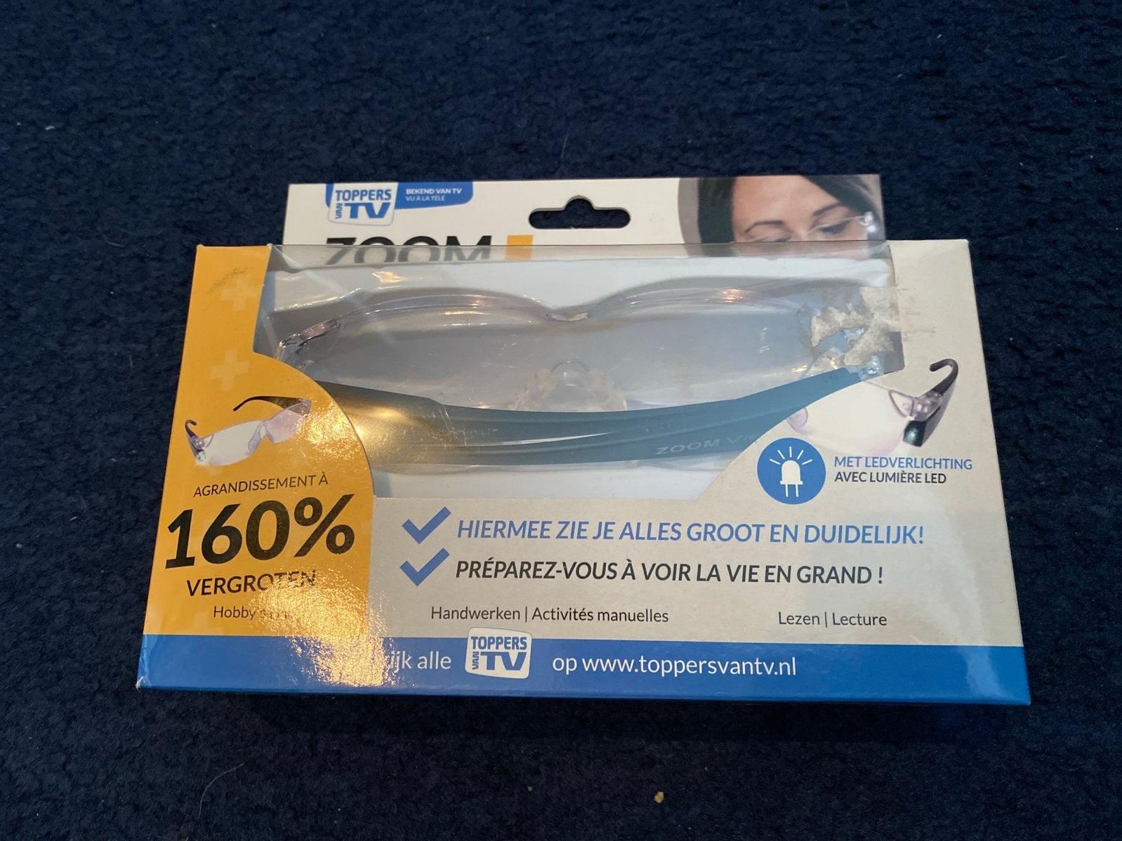 Zoom Vision LED Vergrootglazen met Verlichting, Ophalen of Verzenden, Nieuw, Vergrootglas of Loep