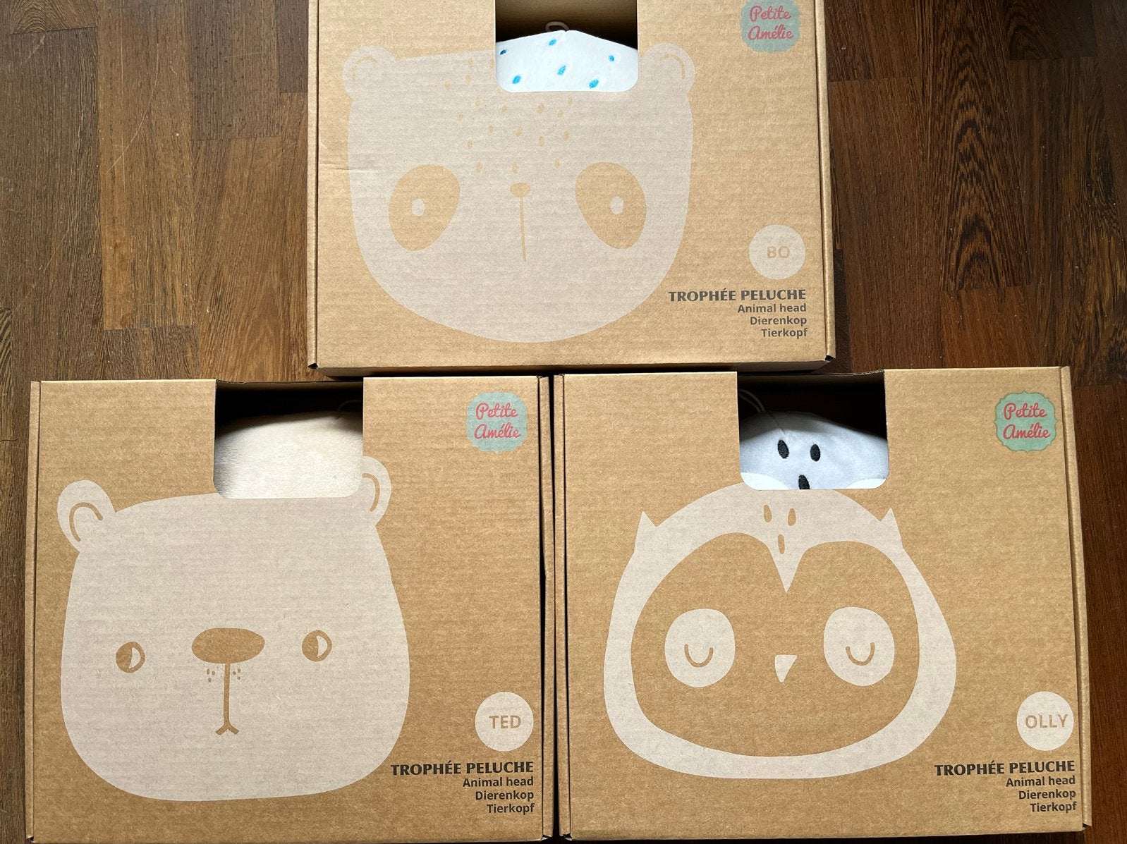 Petit Amélie wanddecoratie nieuw - Dierenkoppen, Petite Amélie, Nieuw, Ophalen of Verzenden, Wanddecoratie