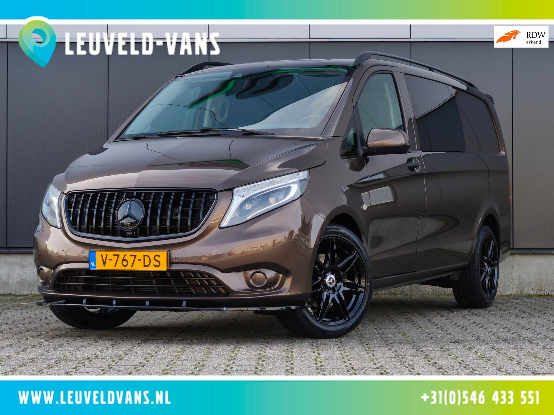 Mercedes-Benz Vito Mercedes-Benz Vito 119CDI AUTOMAAT DUBBEL, Automaat, Gebruikt, Euro 6, 2000 kg