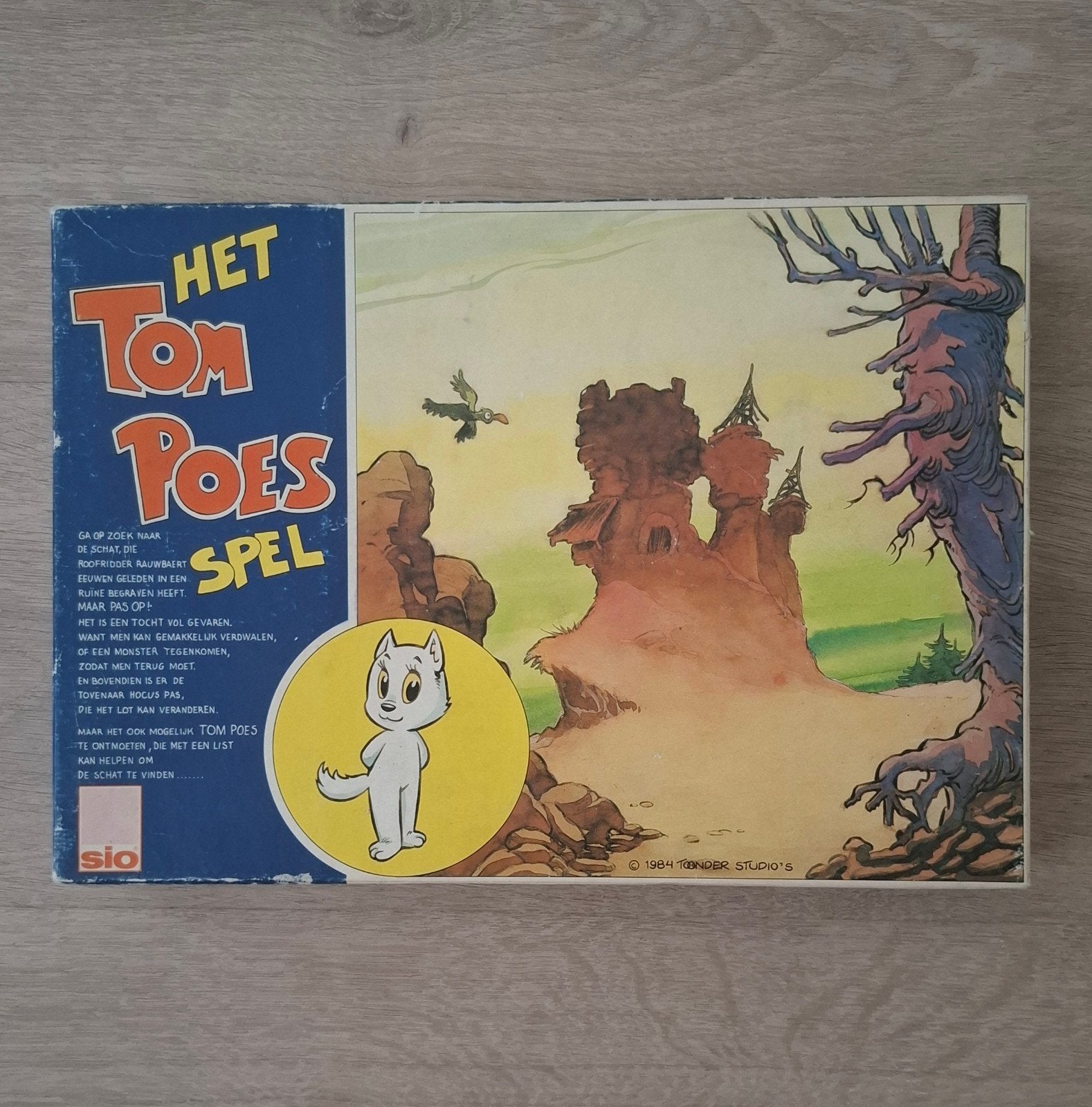 Het Tom Poes Spel SIO 1984 Compleet, Ophalen