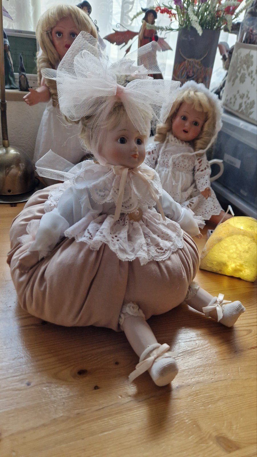 brocante dikbil pop, Ophalen of Verzenden, Zo goed als nieuw, Pop