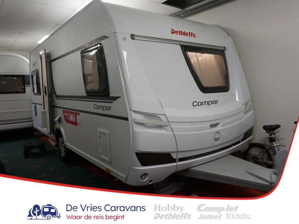 Dethleffs Camper 470 FR incl. asverzwaring, Caravans en Kamperen, Schokbreker, Rondzit, Bedrijf, Overige typen
