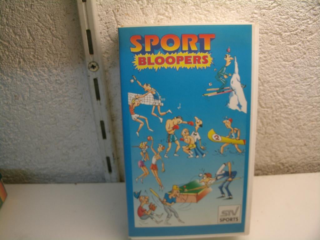 vhs 77b sport bloopers, Alle leeftijden, Ophalen of Verzenden, Zo goed als nieuw, Actie en Avontuur