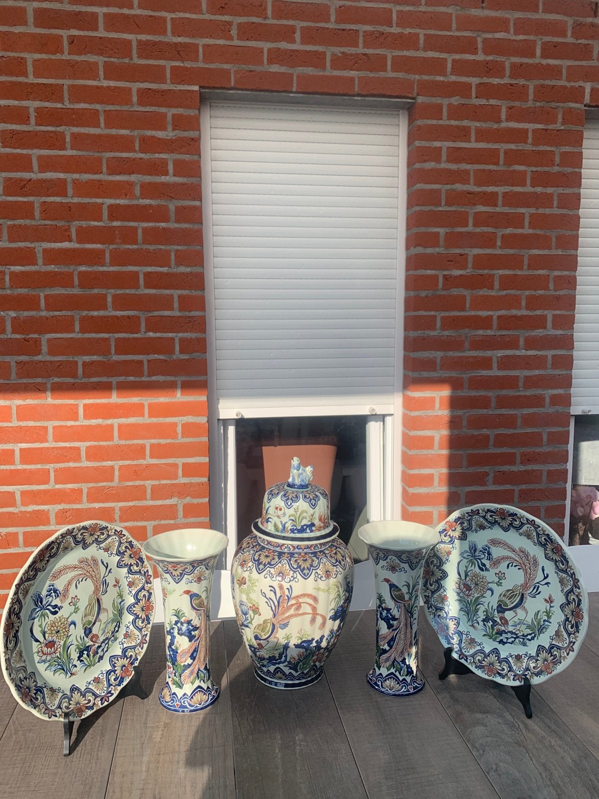 Delft setten, Antiek en Kunst, Antiek | Keramiek en Aardewerk, Ophalen