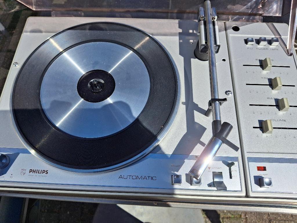 philips pickup 22gf660 ca 1973, Ophalen, Gebruikt, Philips, Automatisch