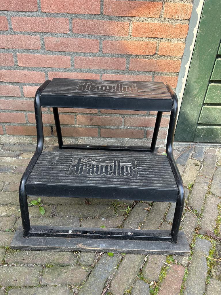 Krukje instap caravan, Ophalen, Gebruikt
