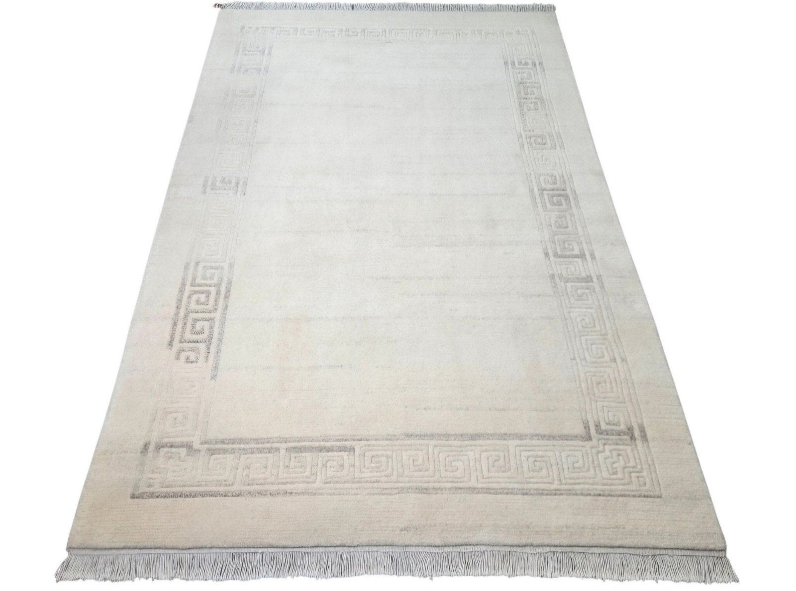 Handgeknoopt oosters wol Modern tapijt Crème 158x236cm, Huis en Inrichting, Stoffering | Tapijten en Kleden, Nieuw, 150 tot 200 cm