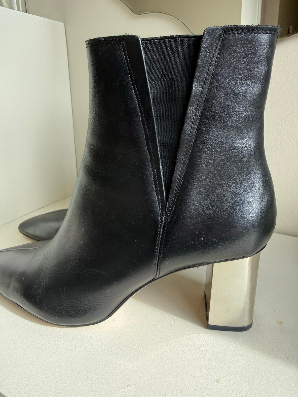 Zara laarzen maat 40, Kleding | Dames, Schoenen, Ophalen of Verzenden, Gedragen, Zwart, Lage of Enkellaarzen