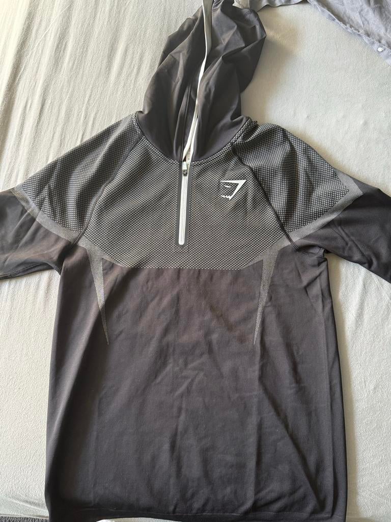 Gymshark Onyx Hoodie - Comfortabele Sportieve Trui, Verzenden, Nieuw, Maat 52/54 (L)