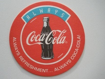 5 Viltjes - Coca Cola, Ophalen, Zo goed als nieuw, Gebruiksvoorwerp