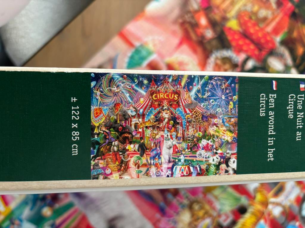 Jumbo Legpuzzel 'A Night at the Circus' - 3000 stukjes, Ophalen of Verzenden, Meer dan 1500 stukjes, Gebruikt, Legpuzzel