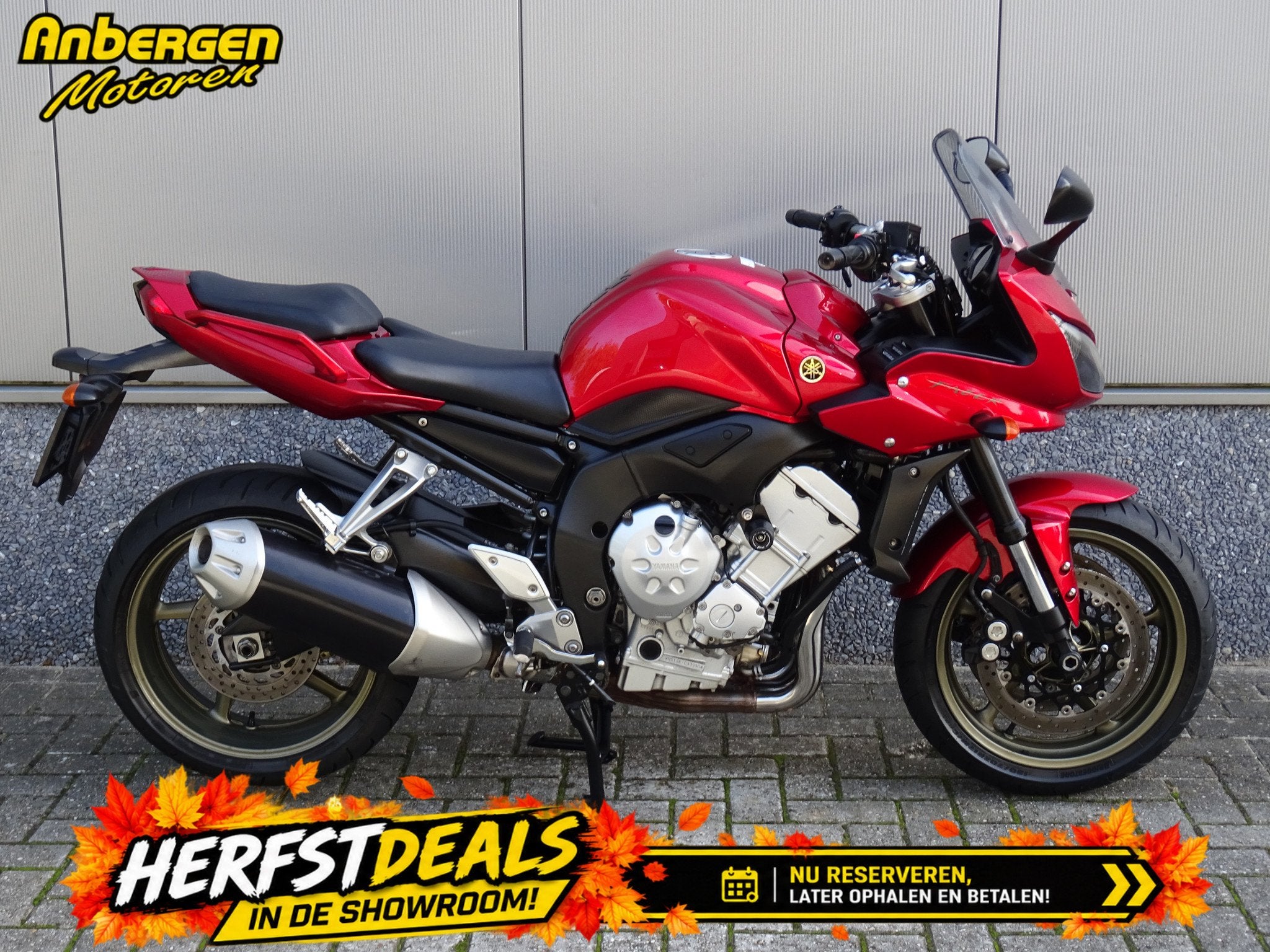 Yamaha FZ 1 FAZER (bj 2008), Motoren, 1000 cc, Naked bike, Gebruikt, Bedrijf