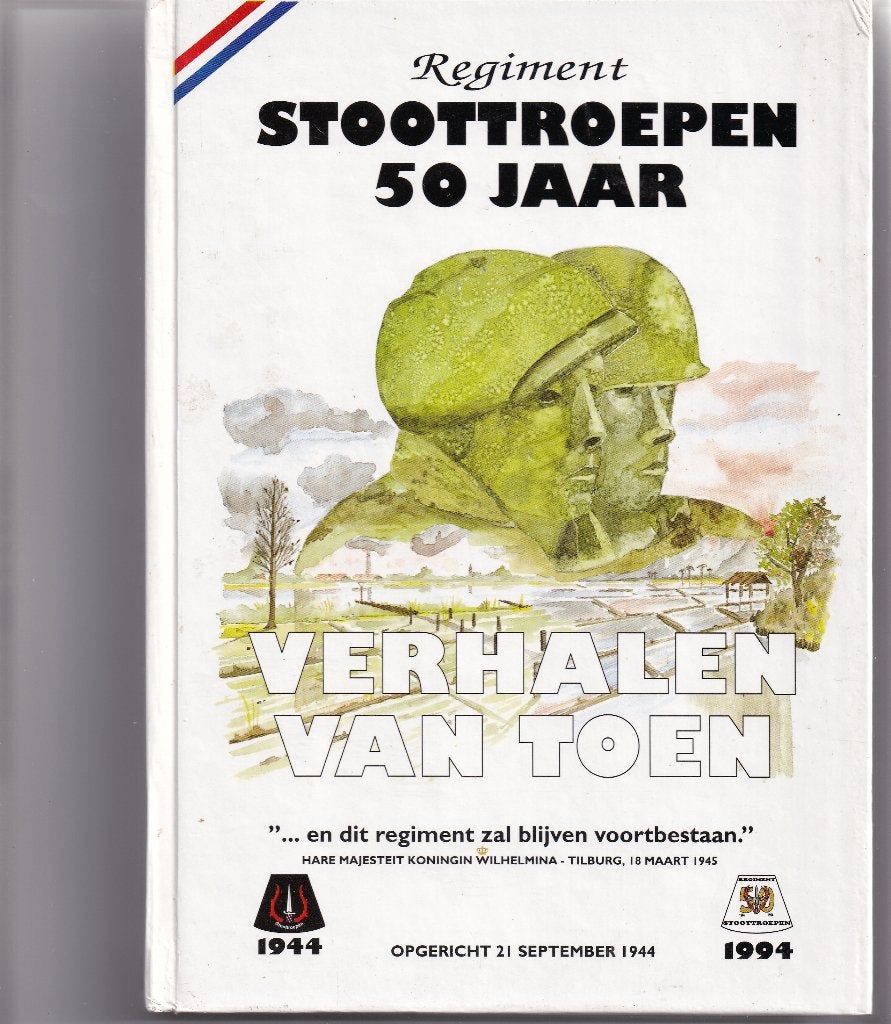 Regiment Stoottroepen 50 jaar - Nieuw, Ophalen of Verzenden, Tweede Wereldoorlog, Nieuw