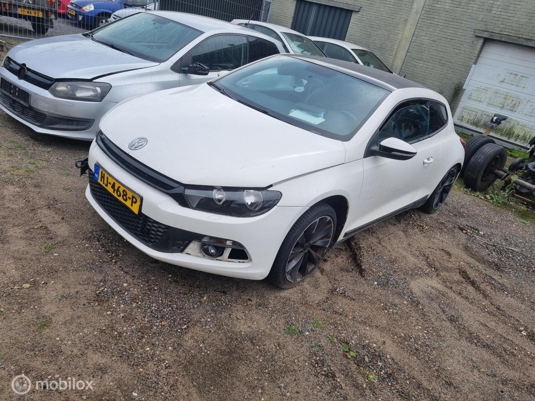 Volkswagen Scirocco 2.0 TSI Highline Plus motor defect, Auto's, Gebruikt, 4 cilinders, 1984 cc, 4 stoelen