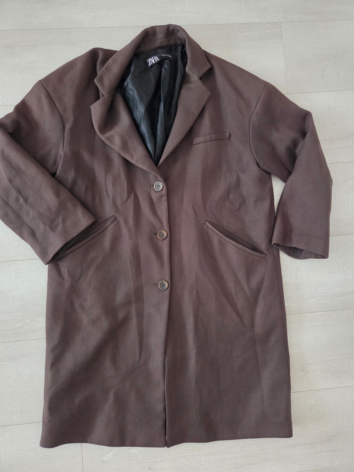 zara colbert jas maat M, Ophalen of Verzenden, Zo goed als nieuw, Maat 48/50 (M), Zwart