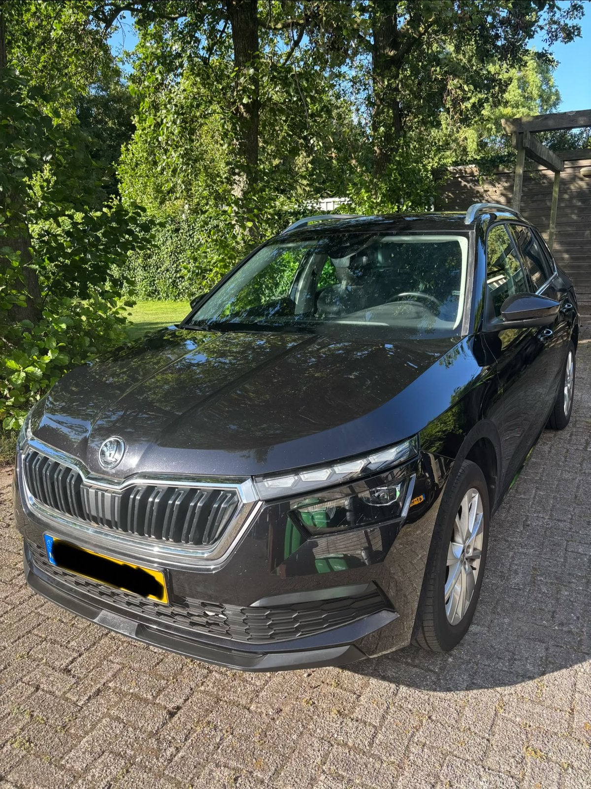 Skoda Kamiq Business edition1.0 TSI 110pk 2021 Zwart, Auto's, Skoda, Voorwielaandrijving, Euro 6, 1200 kg, Handgeschakeld