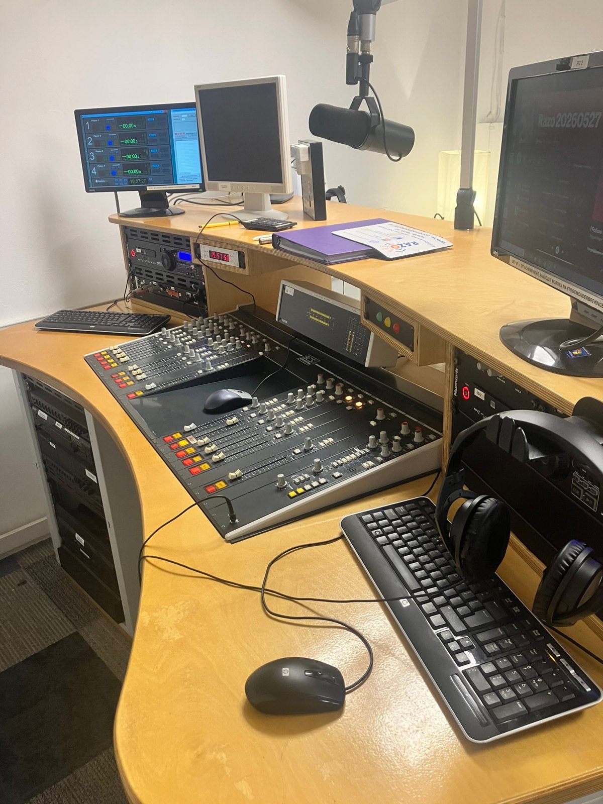 Dateq BCS-70 mengtafel, Ophalen, Gebruikt, Audio