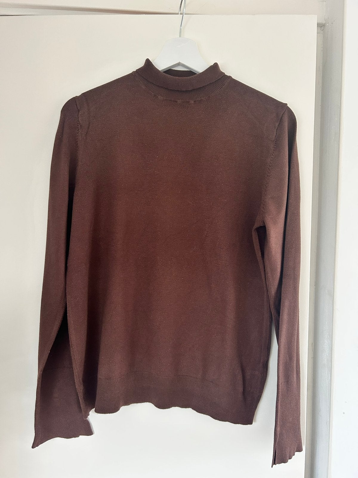 Bruine coltrui Zara met splitje in mouw, maat L, Kleding | Dames, Ophalen of Verzenden, Maat 42/44 (L), Bruin
