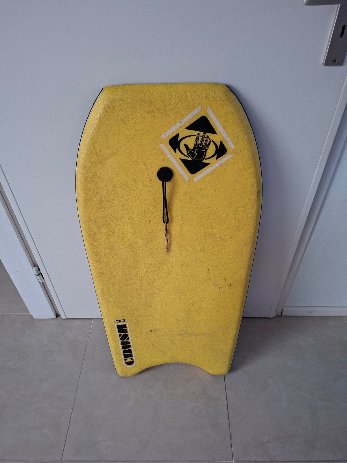 Bodyboard voor kinderen 50 x 93 cm - Geel/Grijs, Ophalen, Gebruikt, Shortboard