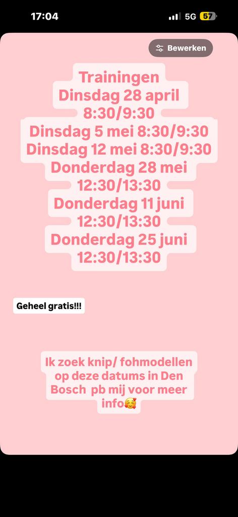 Modek gezocht Den bosch, Tickets en Kaartjes, Eén persoon, Cadeaubon