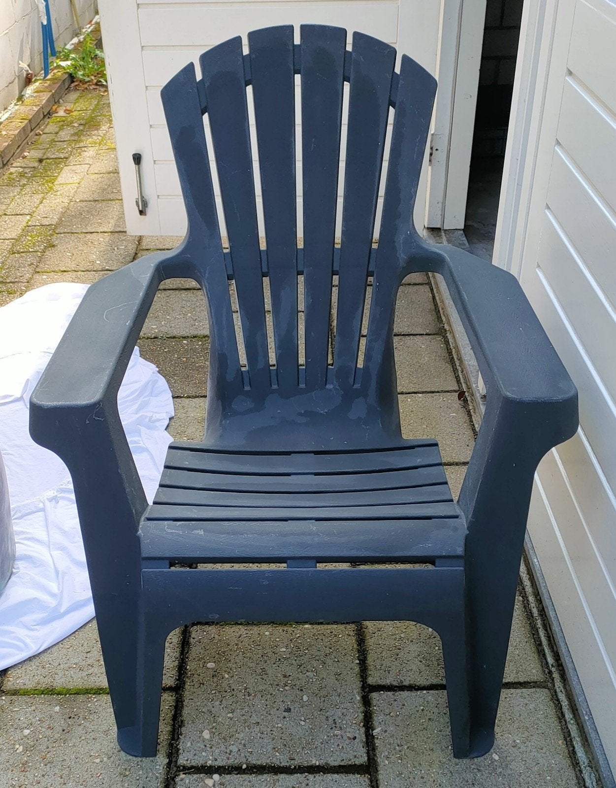 Tuinstoel, lounge stoel, Adirondack, Tuin en Terras, Ophalen, Gebruikt, Kunststof