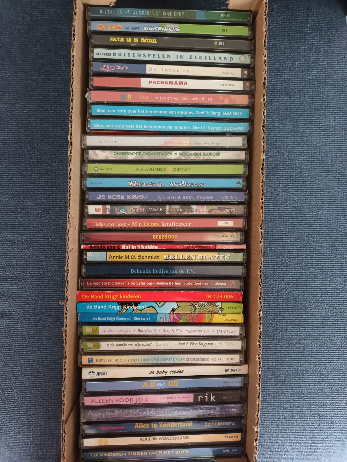 € 0,50 - CDs voor Kinderen (1) zie Beschrijving voor TITELS, Ophalen of Verzenden, Zo goed als nieuw