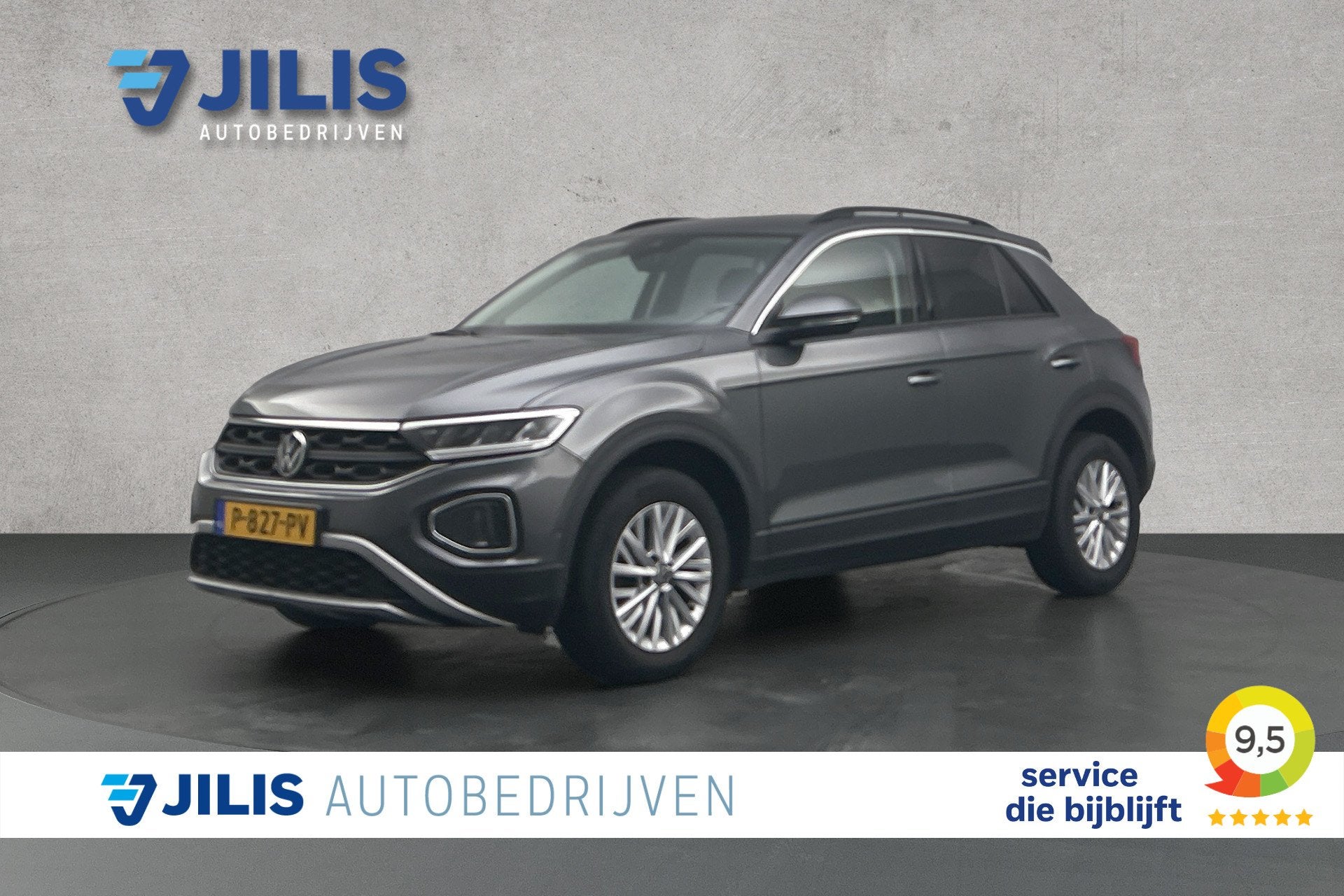 Volkswagen T-Roc 1.0 TSI Life | Trekhaak | Adaptieve cruise, Voorwielaandrijving, Stof, Gebruikt, Euro 6