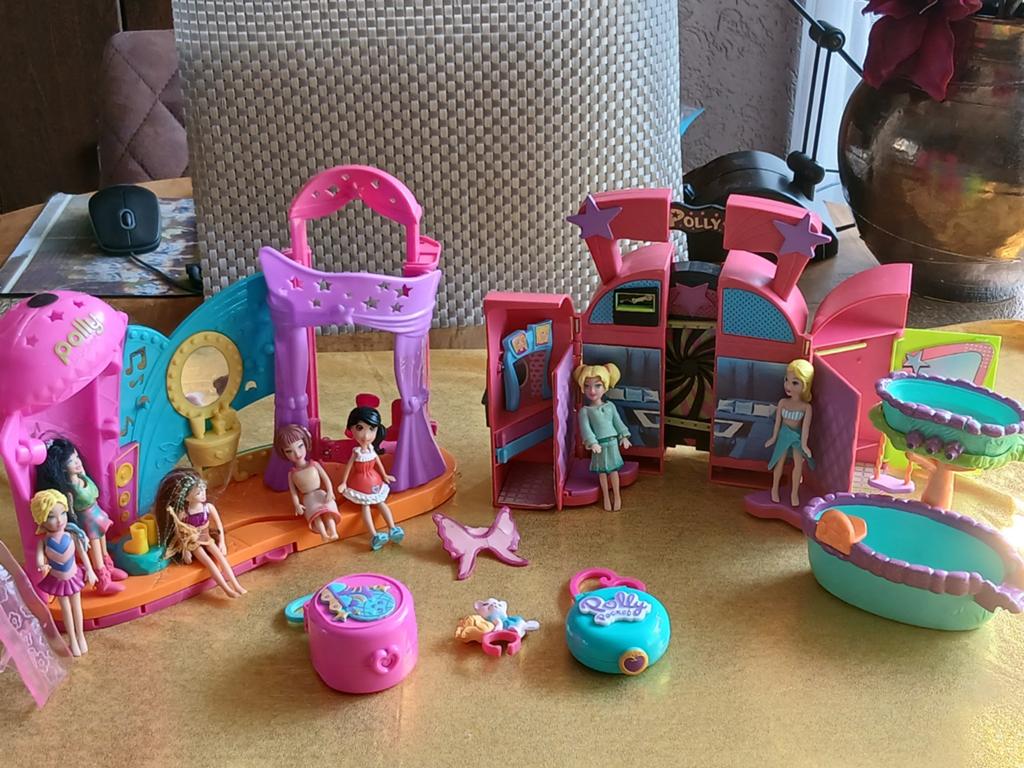 Polly pocket popjes en accessoires, Ophalen of Verzenden, Zo goed als nieuw