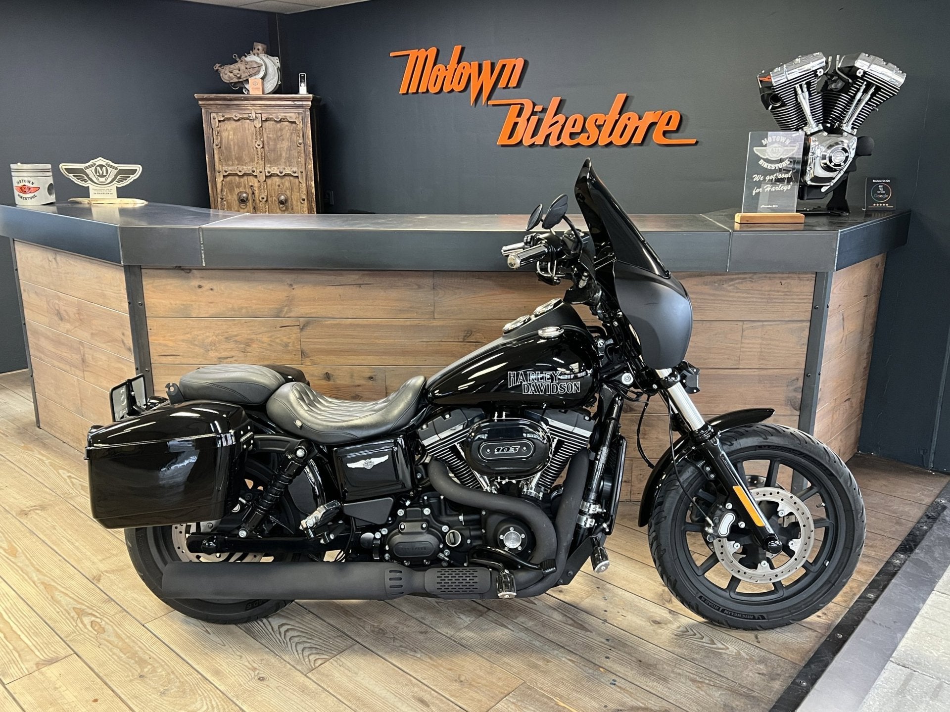 Harley Davidson FXDL 103Ci Dyna Low Rider Club Style Black E, Motoren, 1690 cc, Meer dan 35 kW, Overig, Gebruikt