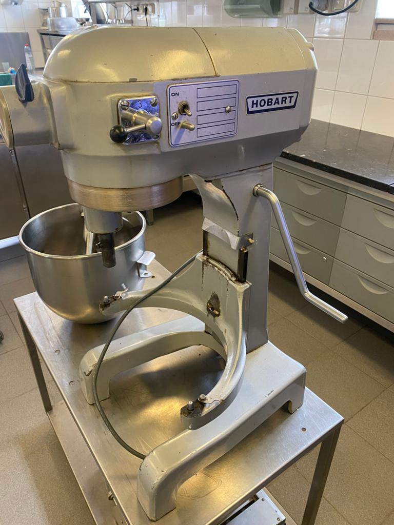 Hobart planeetmenger 20 liter, Witgoed en Apparatuur, Keukenmixers, 4 liter of meer, Ophalen, Gebruikt, 3 snelheden of meer