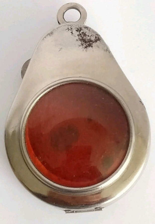 Antiek Argus Triumph 20,5 zakhorloge beschermhoes., Ophalen of Verzenden