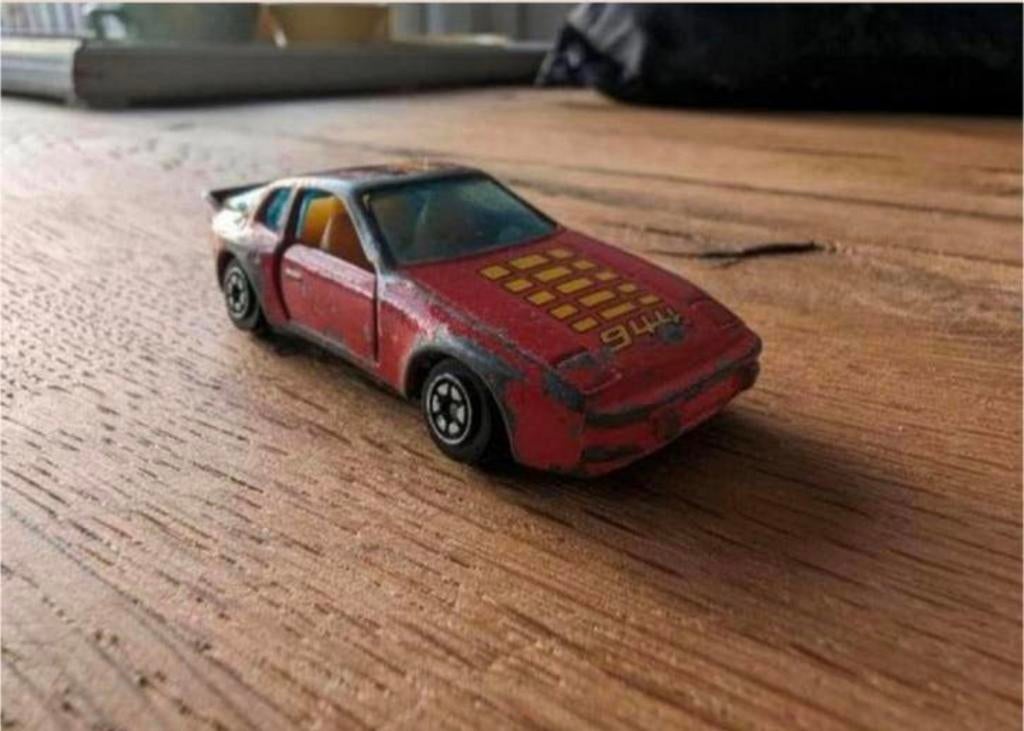 Porsche 944 – Yatming no. 1089 – Thailand, Ophalen of Verzenden, Gebruikt, Auto