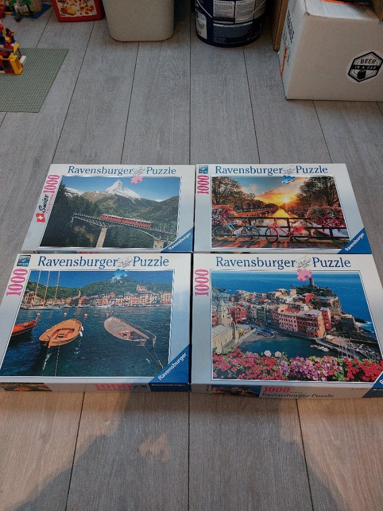 Legpuzzels Ravensburger, Ophalen of Verzenden, 500 t/m 1500 stukjes, Zo goed als nieuw