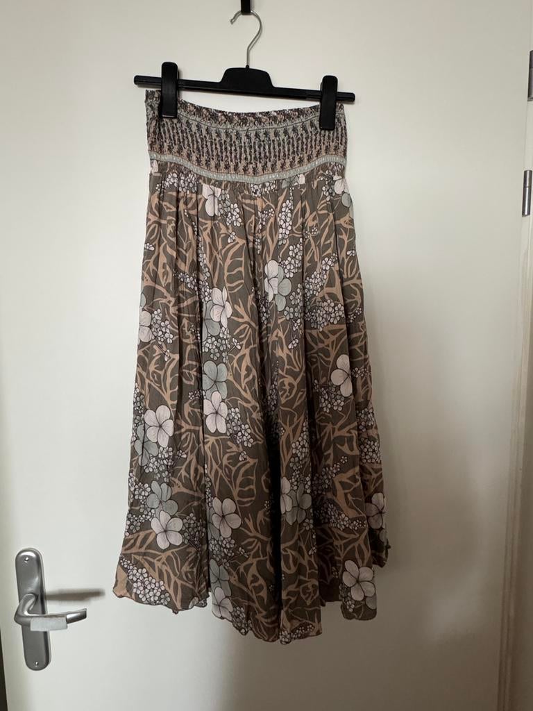 Bindi rok maat M/L katoen/viscose., Maat 38/40 (M), Overige kleuren, Ophalen of Verzenden, Gedragen
